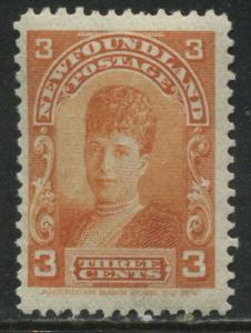 Newfoundland 1898 3 cents orange mint o.g.