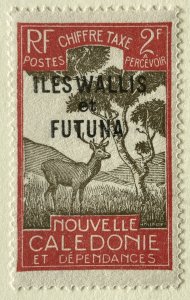 AlexStamps WALLIS AND FUTUNA #J22 XF Mint 