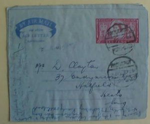 GREAT BRITAIN V938 IN EGYPT P[ORT SAID PAQUEBOT 1956