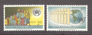 Nicaragua  Scott C452-C453  MNH