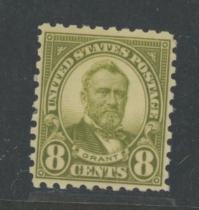 United States #589 Mint (NH) Single