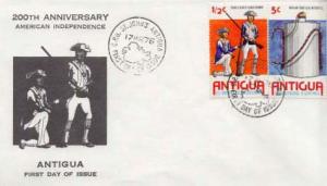 Antigua, First Day Cover, Americana