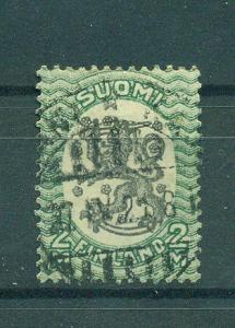 Finland sc# 104 used cat value $.80