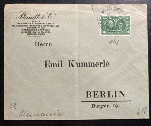 1919 Buenos Aires Argentina Commercial Cover To Berlin Germany