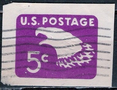 USA; 1968: Sc. # U550.  Used Single Stamp