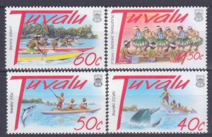 1997 Tuvalu 784-787 Marine fauna - Tourism 5,00 €