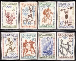 Morocco 1960 SC# 45-52 Olympics MNH-OG E33