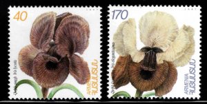 Armenia Scott 562-563 MNH** Iris Flower 1997 stamp set.