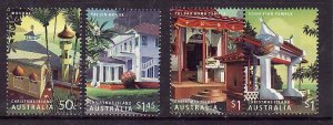 Christmas Is.-Sc#457-9-unused NH set-Religious Buildings-2006-