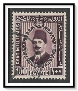 Egypt #146 King Fuad Used