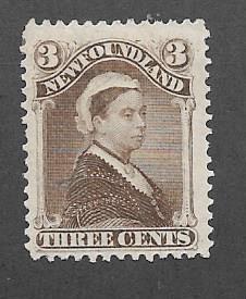 Newfoundland Scott #51  Mint H  Scott CV $55.00