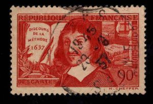 FRANCE Scott 331 Used Descartes Methode stamp