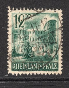 Germany  Scott #  6N4  Rhine Palatinate used    single