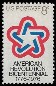 U.S. #1432 MNH; 8c American Revolution Bicentennial (1971) (2)