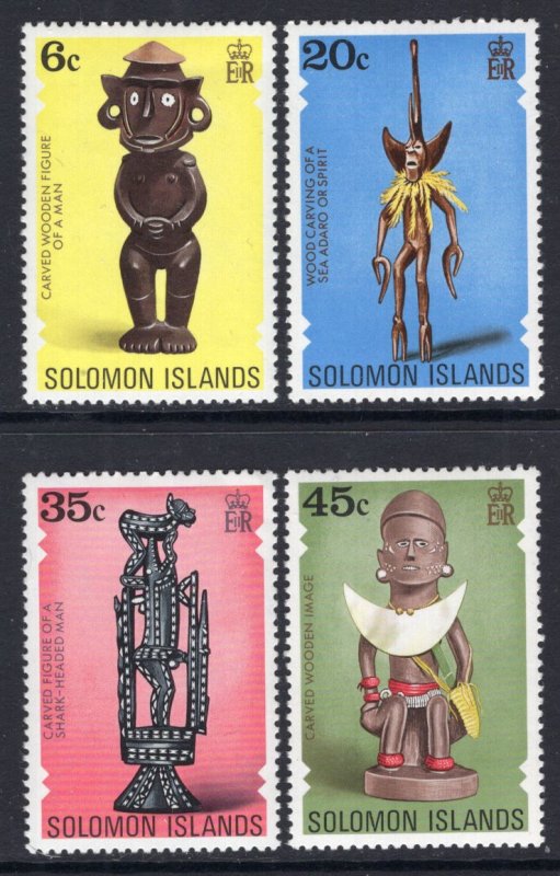 Solomon Islands 348-351 MNH VF