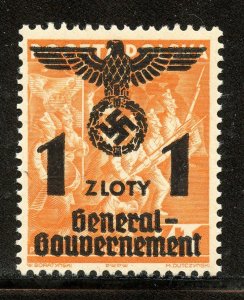 Poland # N45, Mint Never Hinge.