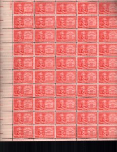 US 1086  full sheet of 50 MNH