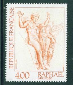 FRANCE Scott 1865 MNH** nude art by Raphael 1983 