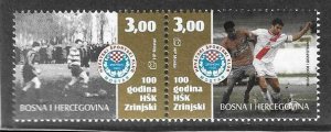 2005    BOSNIA  -  SG.  C150 / C151  -  SPORTS CLUB CENTENARY  -  MNH