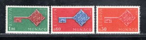 MONACO SC# 689-91 FVF/MNH