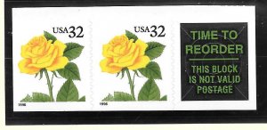 #3049 MNH Booklet Pair