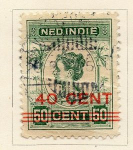 Netherlands Dutch Indies 1917-37 Issue Fine Used 40c. Surcharged NW-139014