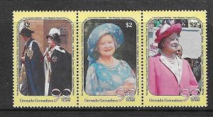 GRENADA GRENADINES SG1262a 1990 90th BIRTHDAY OF QUEEN MOTHER  MNH