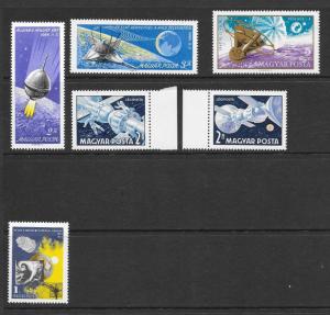 PANAMA & HUNGARY (115) Space Topical Stamps ALL Mint Never Hinged