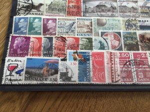 Denmark mounted mint or used stamps  A12352