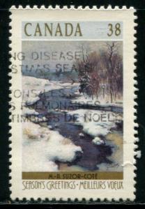 1256 Canada 38c Christmas 1989, used