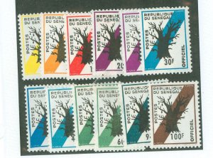 Senegal #O9-20 Mint (NH) Single (Complete Set)