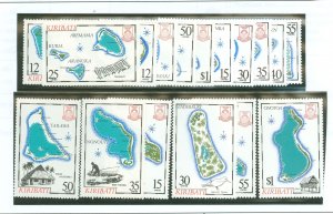 Kiribati #422/490  Single (Complete Set) (Maps)