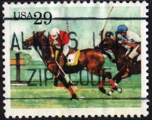 SC#2759 29¢ Sport Horses: Polo Single (1993) Used