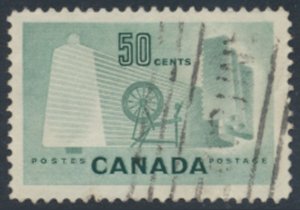 Canada  SC# 334   SG 462 Used  Textiles  1953 see details & scans