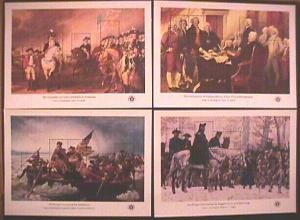 1976 Bicentennial Souvenir sheets Sc#1686-9