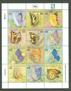 Marshall Islands #752  Single (Complete Set) (Butterflies)