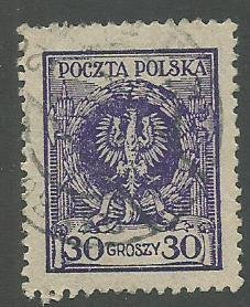 Group of 8 Used Stamps From Poland