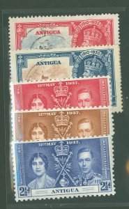 Antigua #77/83  Single (Complete Set)