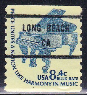 Precancel - Long Beach, CA PSS 1615C-81 - Bureau Issue