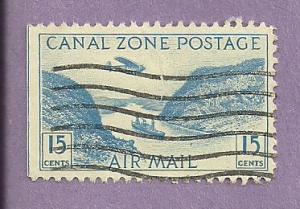 Canal Zone Used Stamp Scott C10 #7