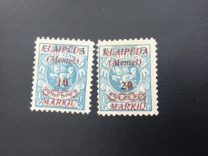 ICOLLECTZONE  Memel N11-12 VF hinged