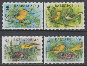 Barbados 795-798 Birds MNH VF