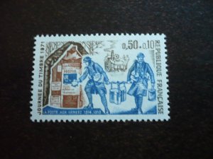 Stamps - France _ Scott# B451 - Mint Hinged Set of 1 Stamp