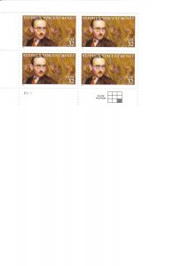 Scott US # 3221, Plate block of 4