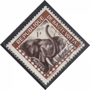 Burkina Faso O1 Elephant 1963