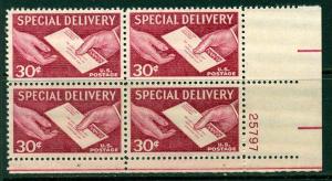 USA Sc. E21** - MNH, Plate block!