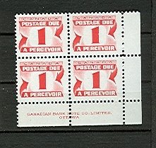 CANADA 1973 DUES #J28iii LR CORNER..HIBRITE PVA GUM..PERF.12 MNH..$50.00