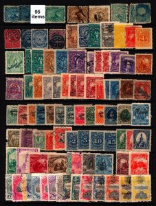 El Salvador #1-#0160 1867-1907 Mint & Used Lot 95 items