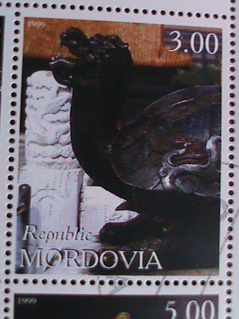 MOLDOVA-1999-CHINA'99 WORLD PHILATELIC SHOW- TREASURE OF CHINA CTO SHEET VF