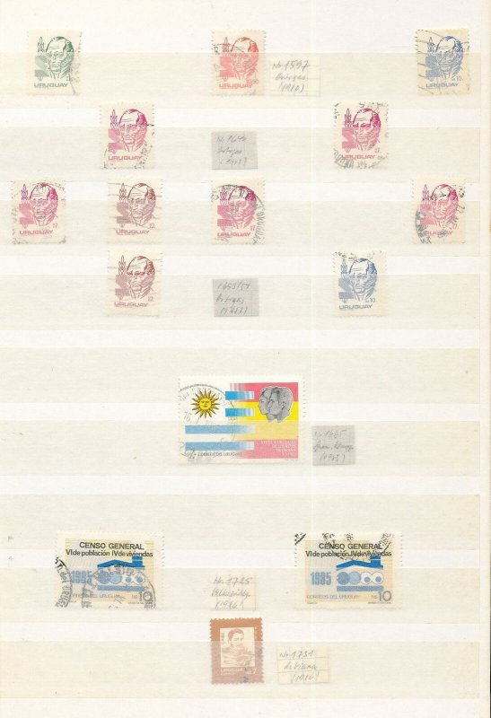 URUGUAY Old/Mid M&U&Covers (Aprx 120 Items) TK781